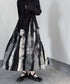 Blurred Print Skirt
